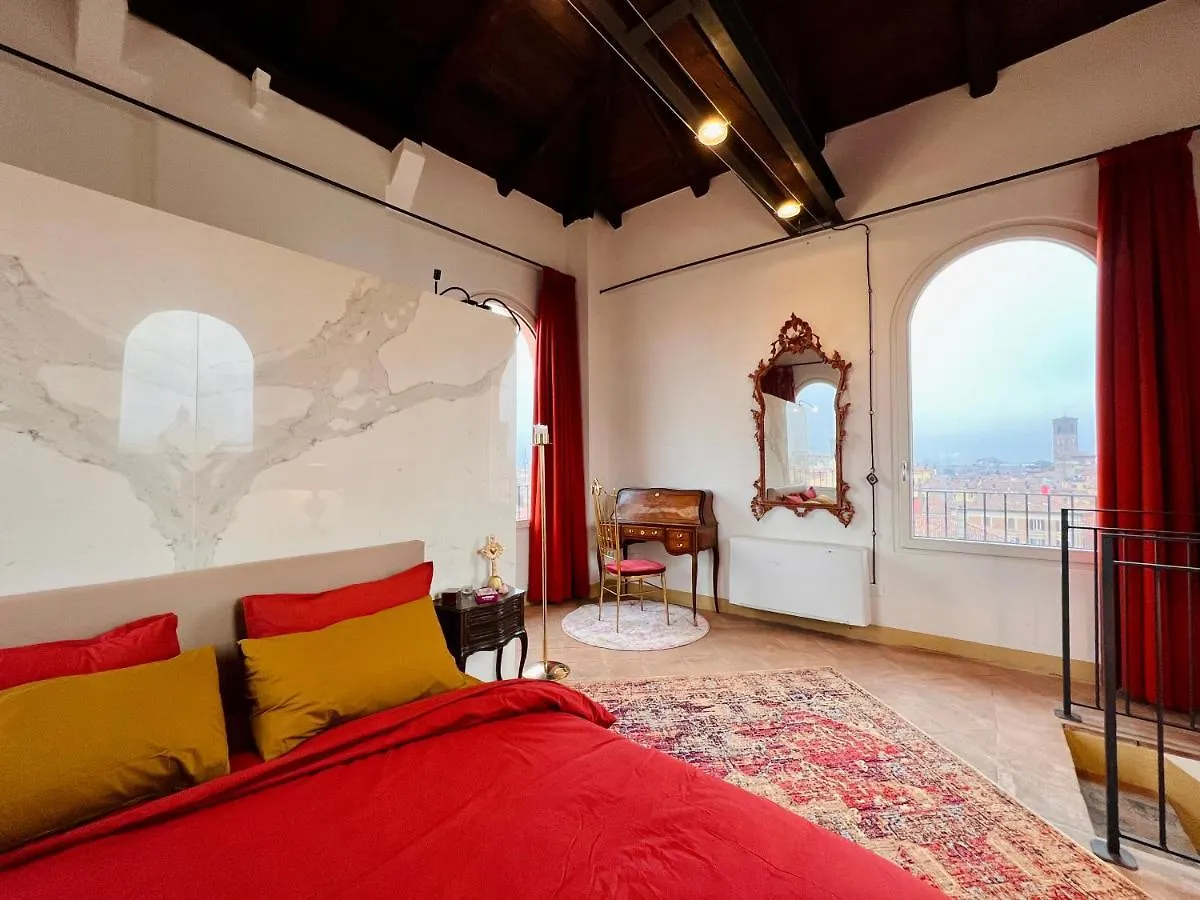 Tower Of Lovers - Ancient Altana Bologna Apartment